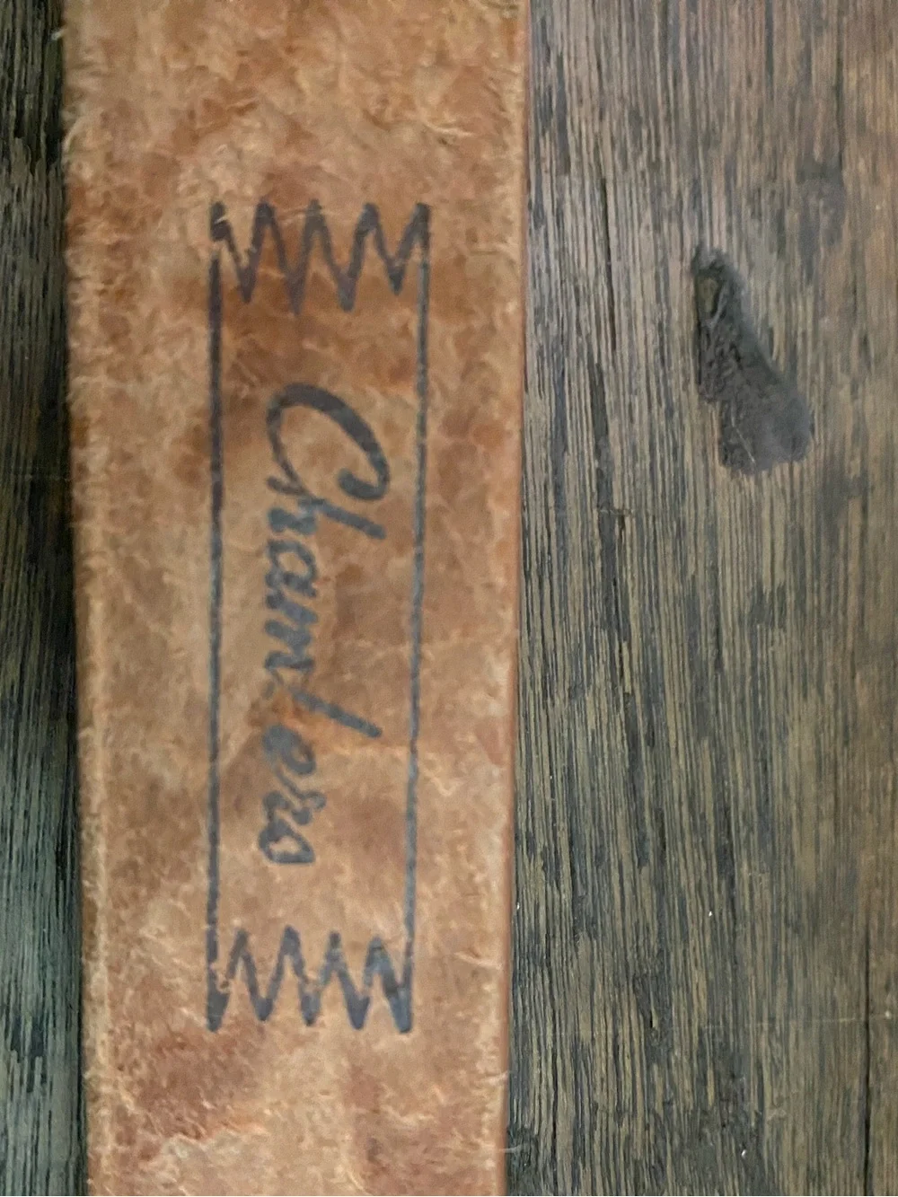 Chambers Belt premium leather